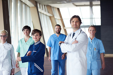 Image showing doctors team walking