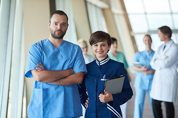 Image showing group of medical staff at hospital