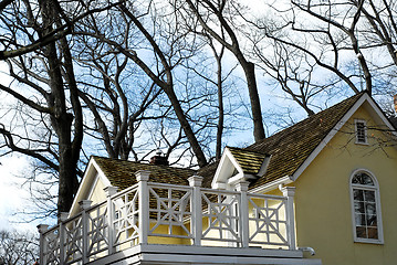 Image showing House home balcony