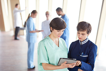 Image showing group of medical staff at hospital