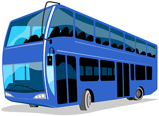 Image showing Double decker bus