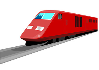 Image showing Electirc train