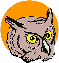 Image showing Great horned owl