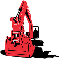 Image showing Mechanical digger