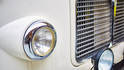 Image showing Detail of classic car. 