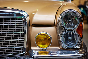 Image showing Detail of classic car. 