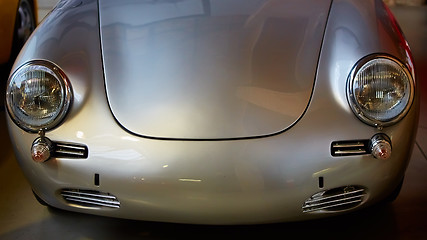 Image showing Detail of classic car. 