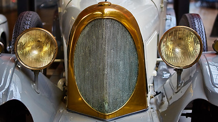 Image showing Detail of classic car. 