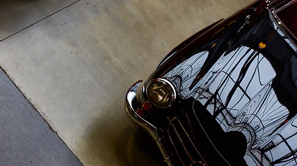 Image showing Detail of classic car. 