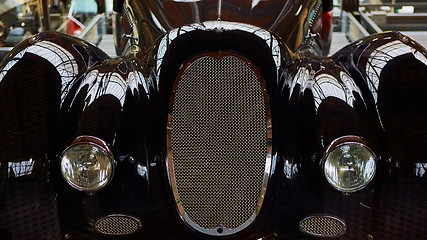 Image showing Detail of classic car. 