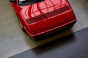 Image showing Detail of classic car. 