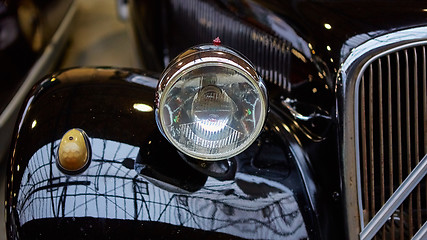 Image showing Detail of classic car. 