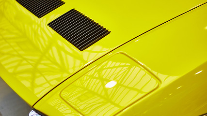 Image showing Detail of classic car. 