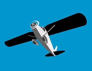 Image showing Propeller airplane