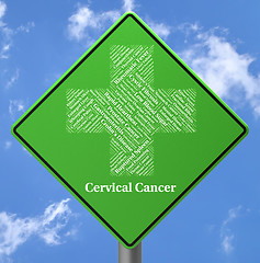 Image showing Cervical Cancer Means Poor Health And Ailments