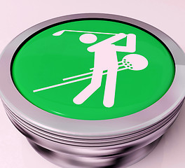 Image showing Golf Switch Means Golfer Club Or Golfing