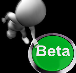 Image showing Beta Pressed Shows Software Testing And Development