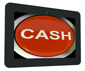 Image showing Cash Switch Shows Money Savings And Incomes