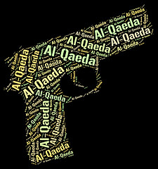 Image showing Al-Qaeda Word Represents Freedom Fighter And Anarchist