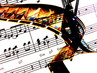 Image showing film music