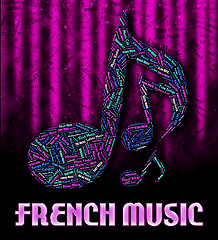 Image showing French Music Shows Sound Tracks And Acoustic