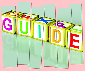 Image showing Guide Word Show Advice Assistance And Recommendations