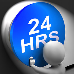 Image showing Twenty Four Hours Pressed Shows 24H  Availability