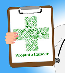 Image showing Prostate Cancer Shows Poor Health And Ailment