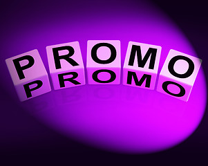 Image showing Promo Dice Show Advertisement and Broadcasting Promotions