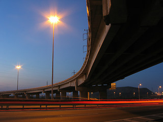 Image showing Under the bridge