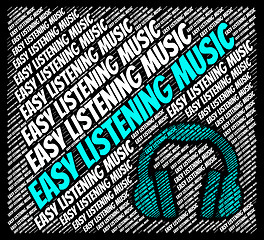 Image showing Easy Listening Music Means Sound Track And Acoustic