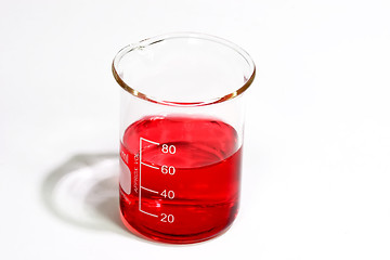 Image showing Red fluid