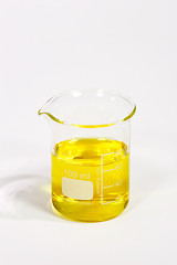 Image showing Yellow fluid