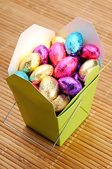 Image showing Chocolate Eggs