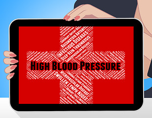 Image showing High Blood Pressure Represents Secondary Hypertension And Ht