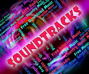 Image showing Music Soundtracks Means Video Game And Melodies