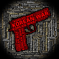 Image showing Korean War Shows Pusan Perimeter And Bloodshed