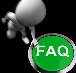 Image showing FAQ Pressed Means Website Inquires And Information