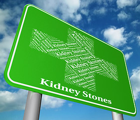 Image showing Kidney Stones Indicates Ill Health And Afflictions