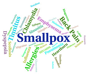 Image showing Smallpox Word Means Variola Major And Diseases