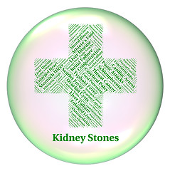 Image showing Kidney Stones Indicates Poor Health And Afflictions