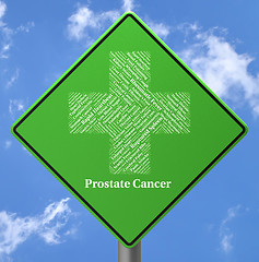 Image showing Prostate Cancer Indicates Cancerous Growth And Ailment