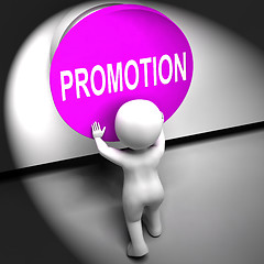 Image showing Promotion Pressed Shows New And Higher Role