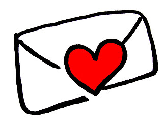 Image showing love letter