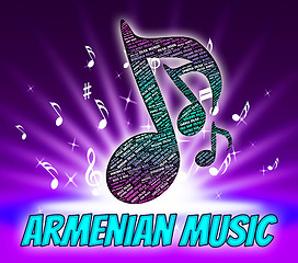 Image showing Armenian Music Represents Djivan Gasparyan And Folk