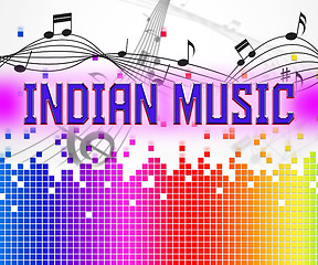 Image showing Indian Music Shows Sound Tracks And Harmonies