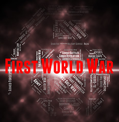 Image showing First World War Indicates Triple Alliance And Europe