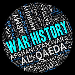 Image showing War History Shows Military Action And Battles