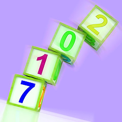 Image showing Two Thousand And Seventeen Word Show Year 2017