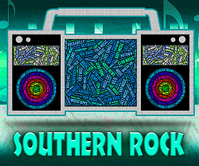 Image showing Southern Rock Represents Country Music And Harmonies